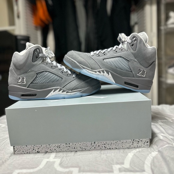 Size 9 - Nike Air Jordan 5Retro Wolf Grey 2026 Brand New SHIPS FAST